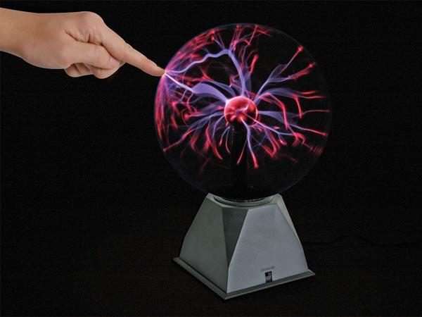 Boule plasma 2 fonctions : allume en continu ou pilote par la musique