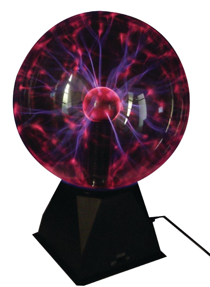 Boule plasma 2 fonctions : allume en continu ou pilote par la musique
