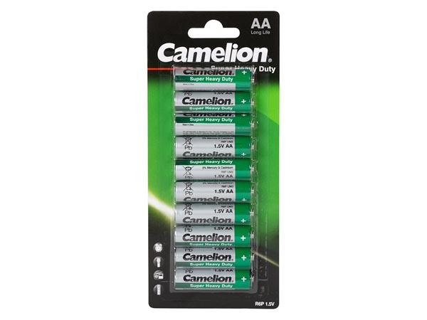 Pile r06 zinc carbone aa / lr6 1.5v-1200mah (10 pcs/carte)