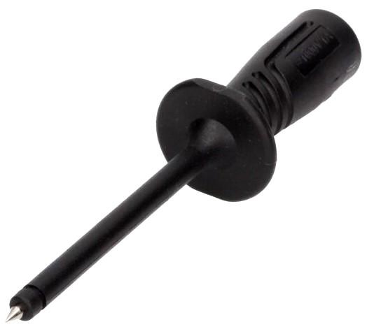 Pointe de touche cat3  1000v/ 1a noire 4mm (prüf 2600) hirschmann