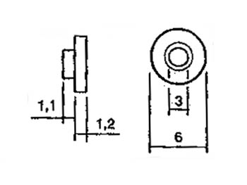 Canon isolant pour to220 lot de 10 pièces