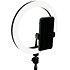 Anneau lumineux pour podcast vidéo ou photo plugger studio ringlite10 set diamètre 10" / trépied + télécommande bluetooth