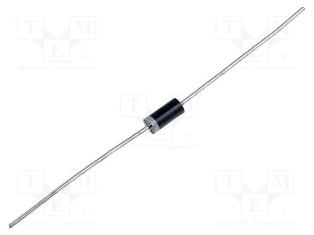 Diode redresseuse rl207 1000v / 2a / boitier do15