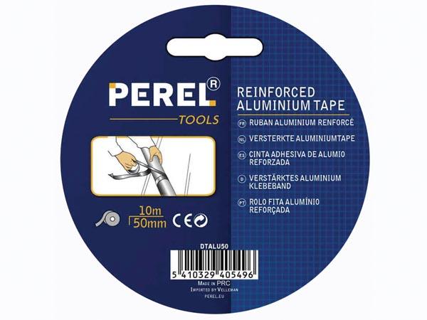 Ruban en aluminium renforcé ignifugé 50mm x 10m