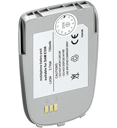 Accu lion 3.6v 750ma pour samsung e330