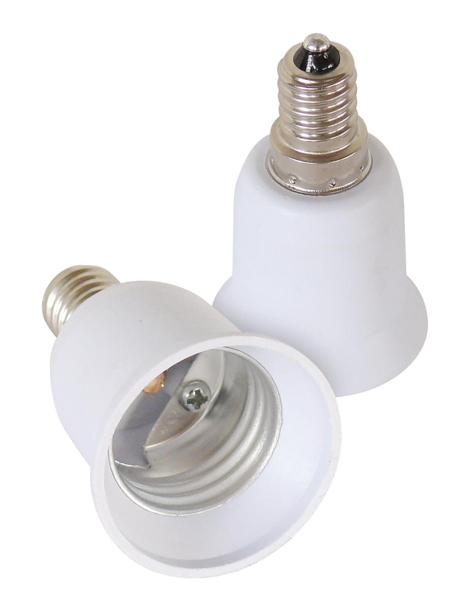 Adaptateur de douille de lumière E12 à E14, convertisseur, support