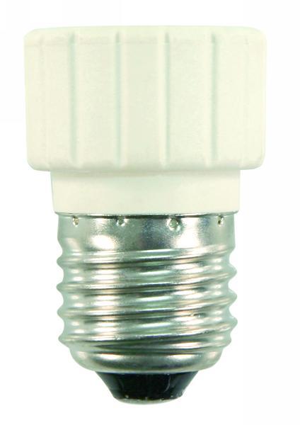 ADAPTATEUR DE CULOT E27 VERS GU10