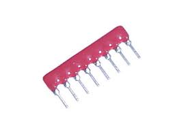 Reseau de 4 resistances independantes 8br o.2w  10k ohms tolerance 5%