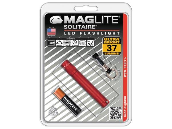 Maglite solitaire led® - rouge