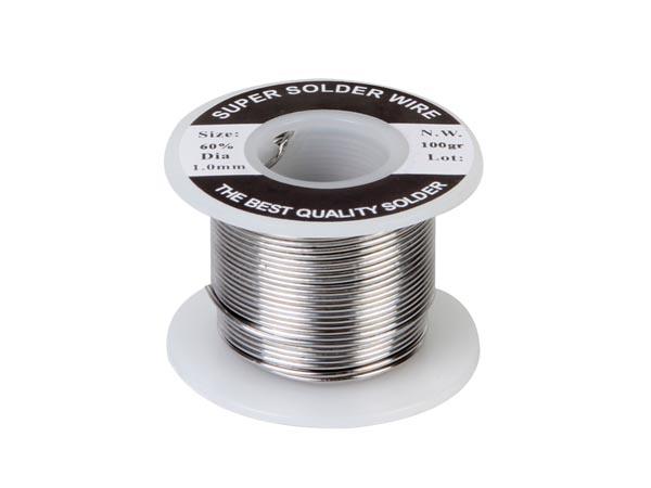 Soudure électronique 40g 99% fil 1mm