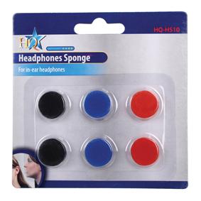 Coussinets de rechange pour casques type walkman 6 pièces