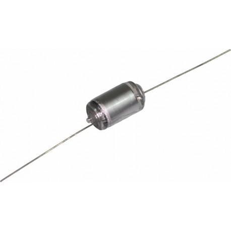 Cond. styroflex axial 1.3nf 500v 5%  15x6 mm