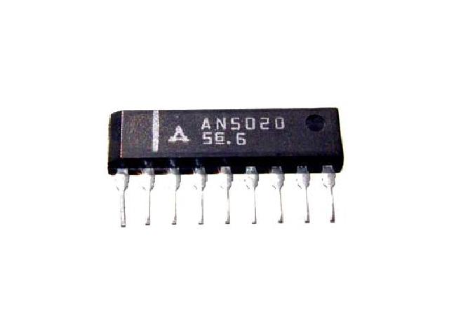 Lin-ic pwr amp 1x0.2w/4e 5v sip9