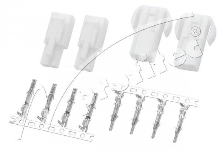 Connecteur mini-tamiya  fiches mâles + femelles / lot de deux jeux