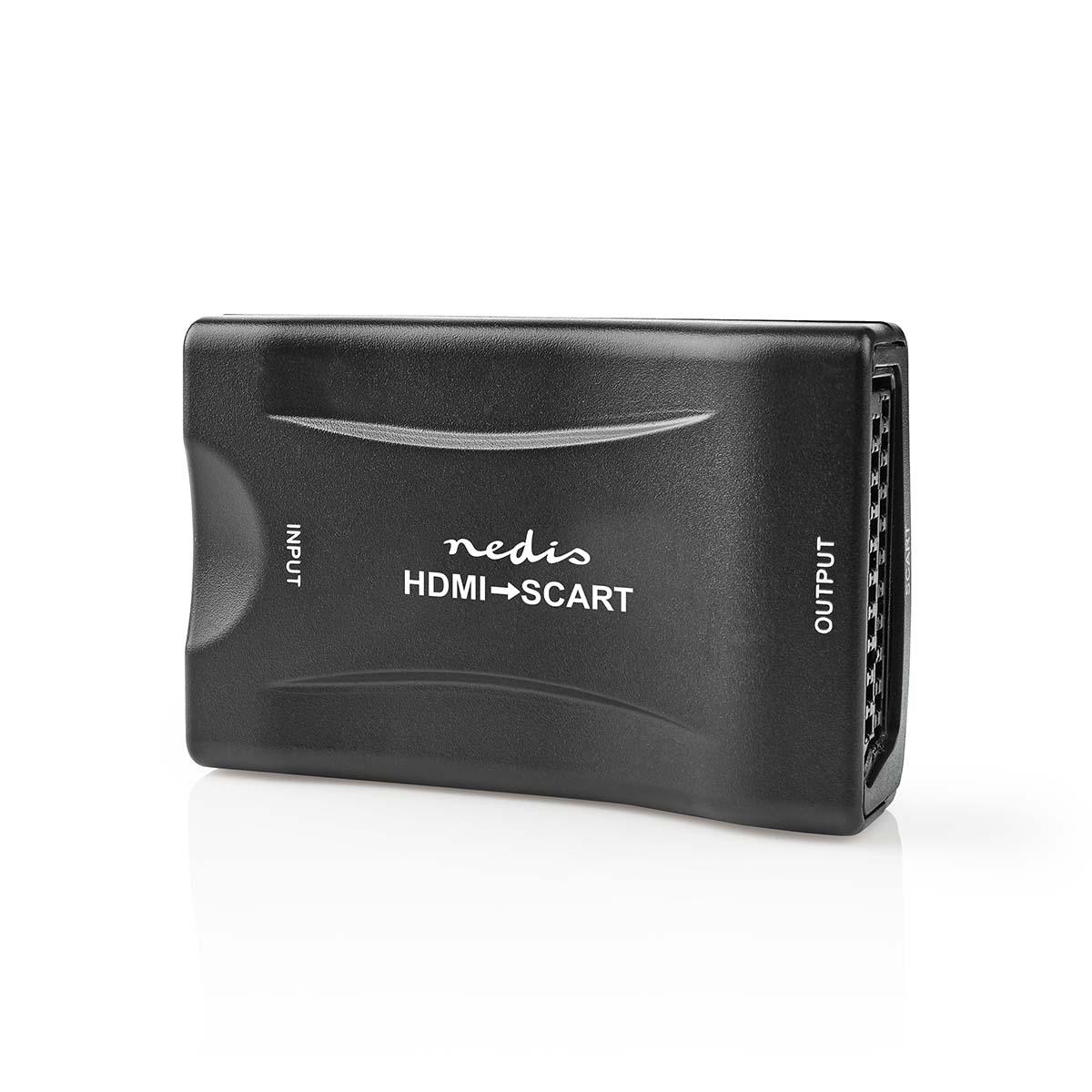 E44-Convertisseur audio vidéo hd-1080p hdmi vers peritel / alimentation usb  à 24,90 €