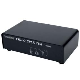 Repartiteur vidéo 1 entrée vga/ 2 sorties vga permet de visualiser une entrée sur plusieurs écrans