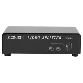 Repartiteur vidéo 1 entrée vga/ 2 sorties vga permet de visualiser une entrée sur plusieurs écrans