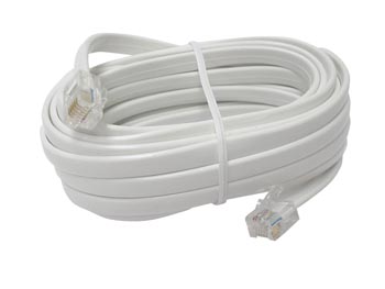 Cable rj-12 male / male 4 metres