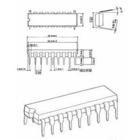 Driver; haute tension; -500ma; 50v; canaux:8; dip18