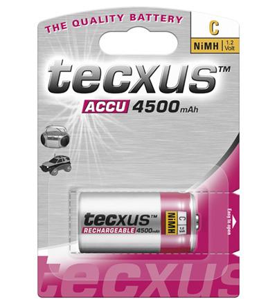 Accu ni-mh r14 c 1.2v 4500ma blister 1 rechargeable + 1000 fois