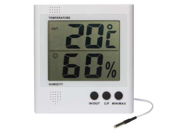Thermomètre Hygromètre Thermomètre Électronique Électronique Hygromètre De  Poche Température Humidité Compteur Testeur pour L'industrie : :  Bricolage