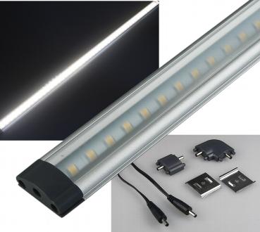 E44-Reglette + tube a leds 12v 9w 680 lumens 4200°k blanc neutre