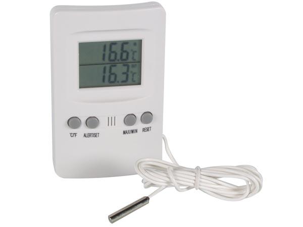 Thermomètre numérique int./ext.