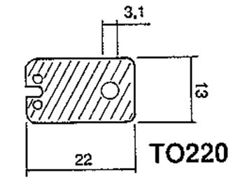 Kit de montage isolant pour to220