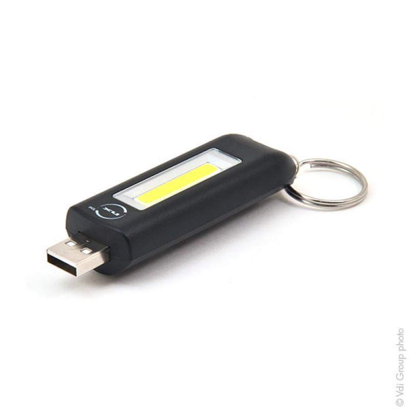 E44-Lampe porte clé nx 220 lumens rechargeable via port usb à 14,90 €  (Torches)