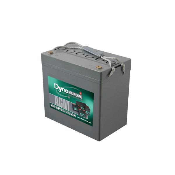 Batterie étanche agm cyclage 12v 55a 229 x 138 x 212mm