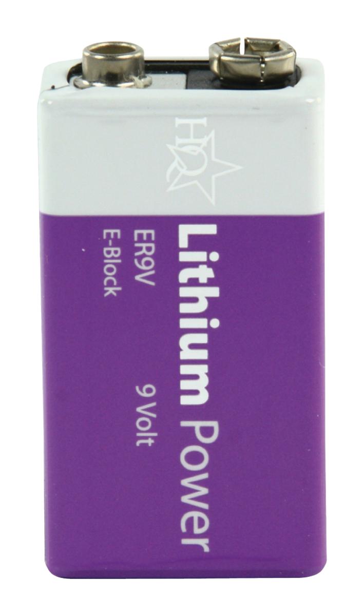 Pile lithium 9v 1200ma ultralife /u9vl/slm9v (26.5 x 18 x 49mm)