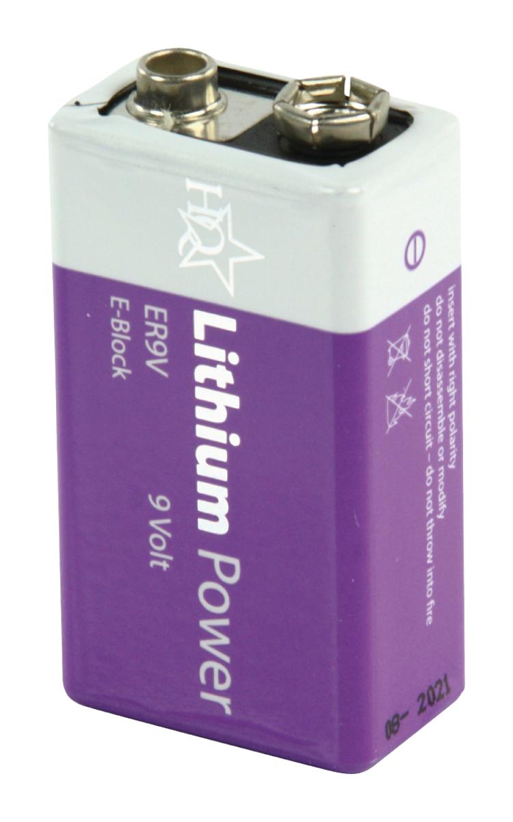 Pile lithium 9v 1200ma ultralife /u9vl/slm9v (26.5 x 18 x 49mm)