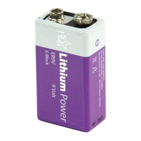 Pile lithium 9v 1200ma ultralife /u9vl/slm9v (26.5 x 18 x 49mm)