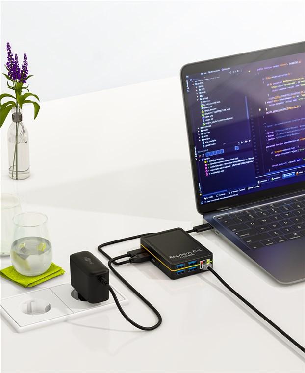 Alimentation usb-c 27w pour raspberry pi 5 ou smartphone