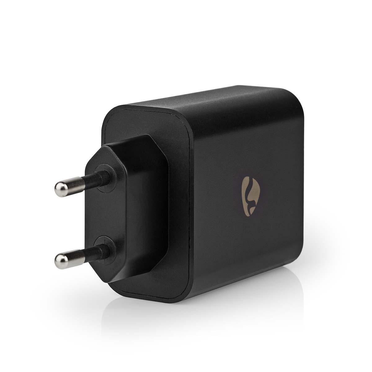 Chargeur universel usb-c automatique multitension + usb-a qc3.0 65w max
