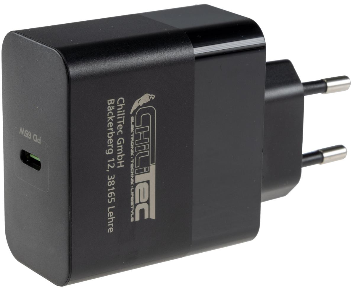 Chargeur rapide usb-c pd3.0 multi tension (65w) pc portable,tablette,telephone..