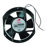 Ventilateur ac 230v 172x151x51mm 343m3/h 51db 0.12a 26w 2800trs/mn sunon