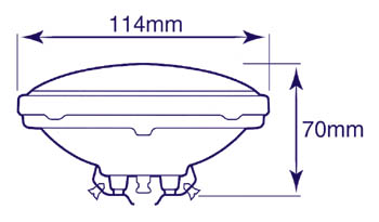 Par36 50w / 12v