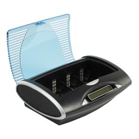 Chargeur/dechargeur rapide pour accus ni-mh r03/r06/r14/r20/ 9v affichage lcd sortie usb