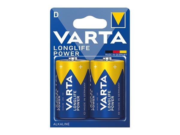 Pile Varta 4920 LR20 grosse ronde BL x2