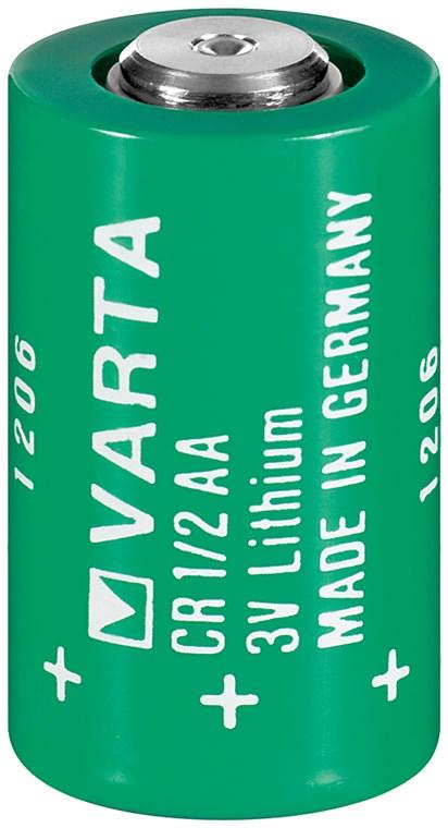 Pile lithium varta (6127) 3.0v 950ma 14.5x24.9mm (lampe plongée ...)