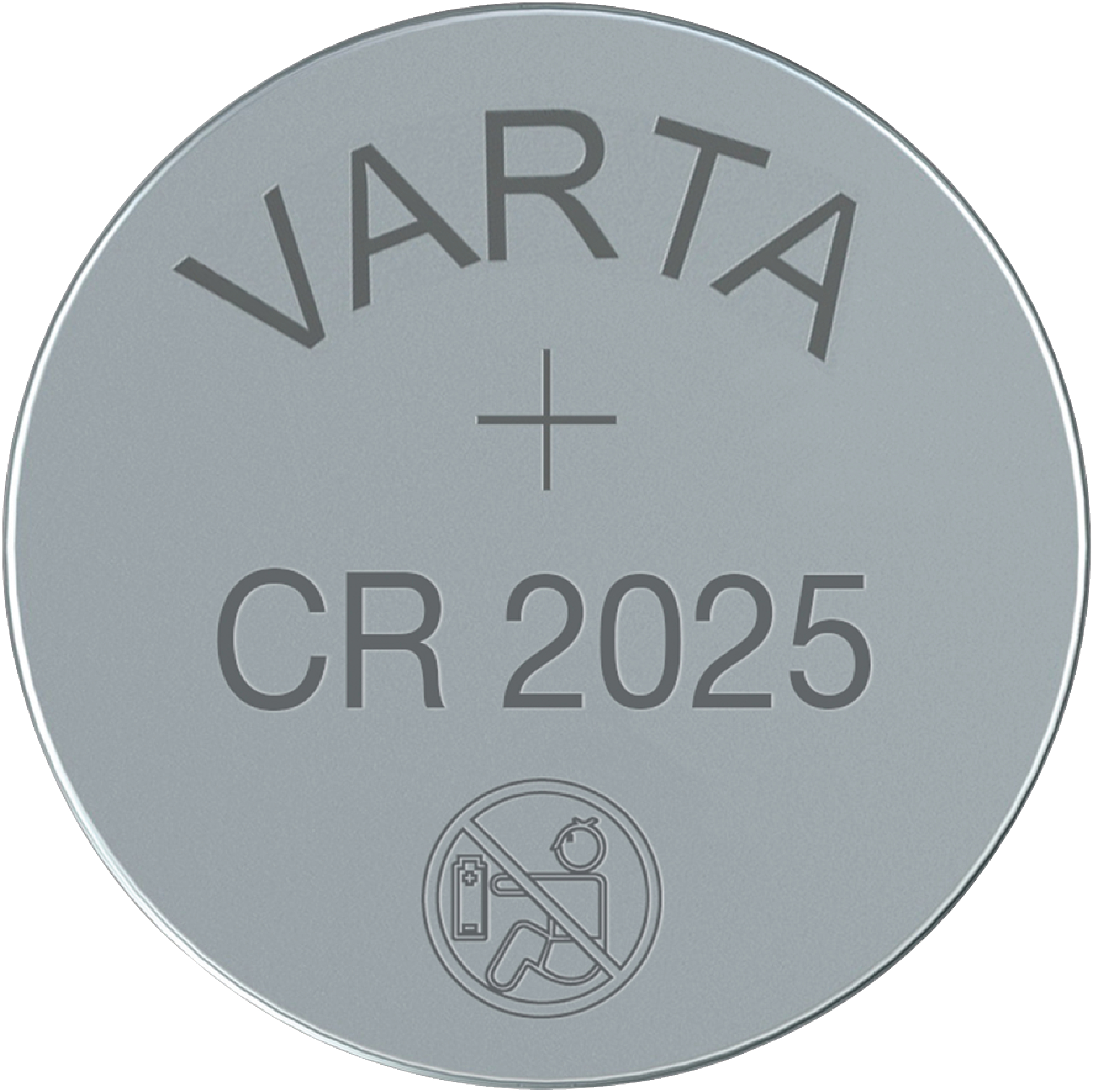 E44-Pile bouton lithium 3.0v 170ma (20x 2.5mm) cr2025 varta 6025.801.401 à  1,90 €