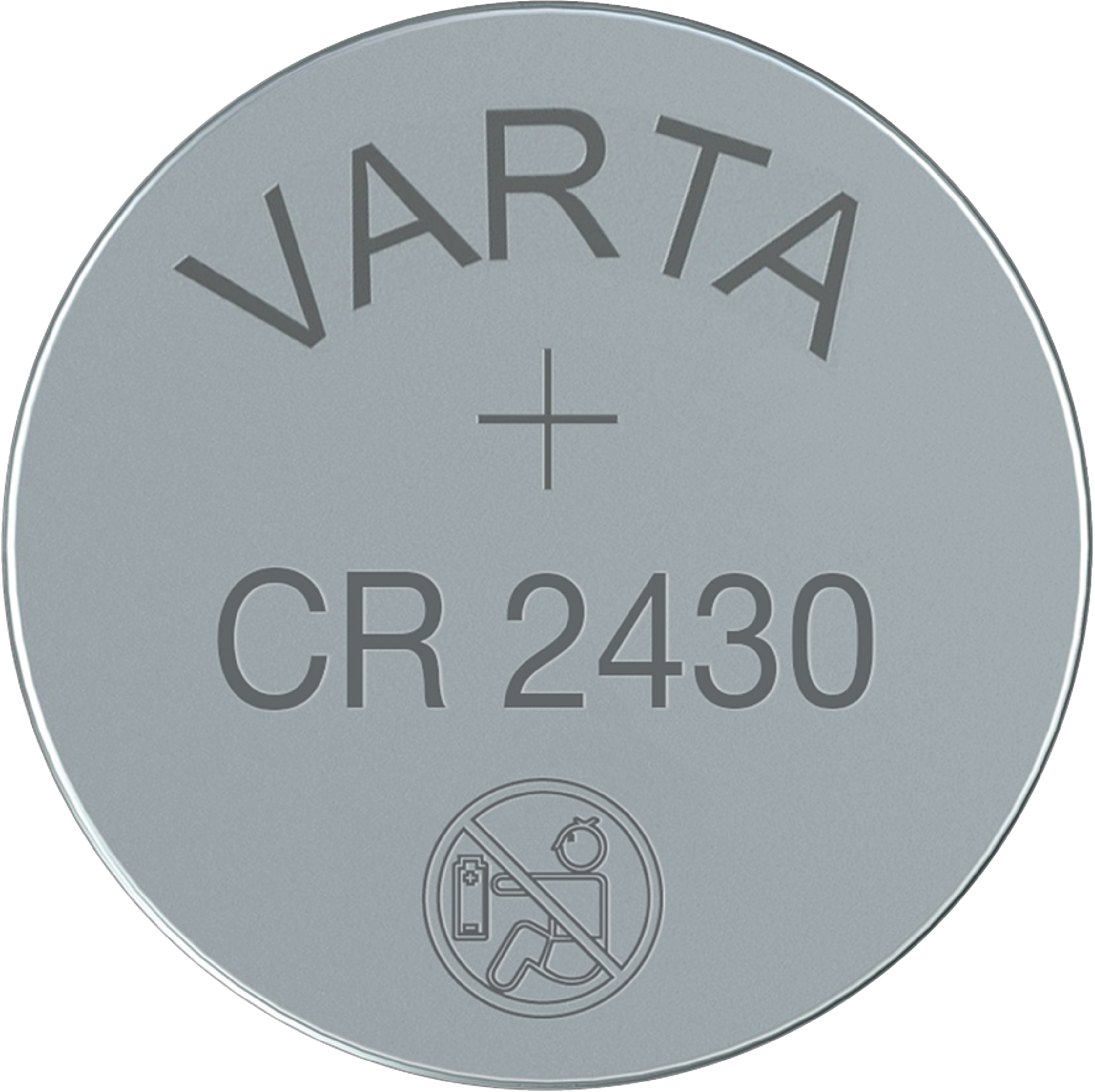 E44-Pile bouton lithium 3.0v 280ma (24.5x 3.0mm) cr2430 varta