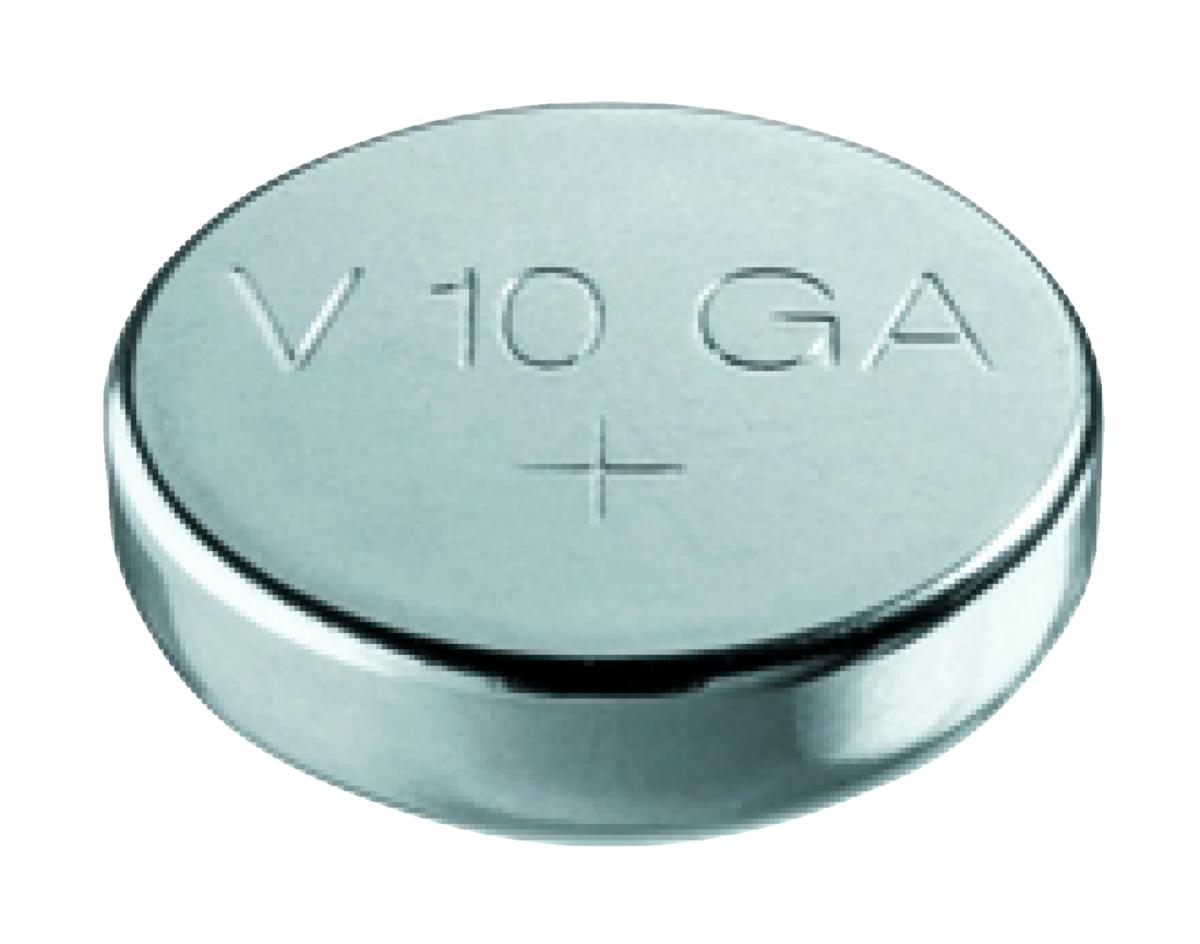 E44-Pile bouton alcaline 1.5v 50ma lr1130 (11.6x3.05mm) varta 4274.801.401  à 1,20 €