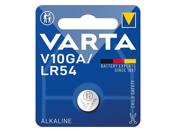 E44-Pile bouton alcaline 1.5v 50ma lr1130 (11.6x3.05mm) varta