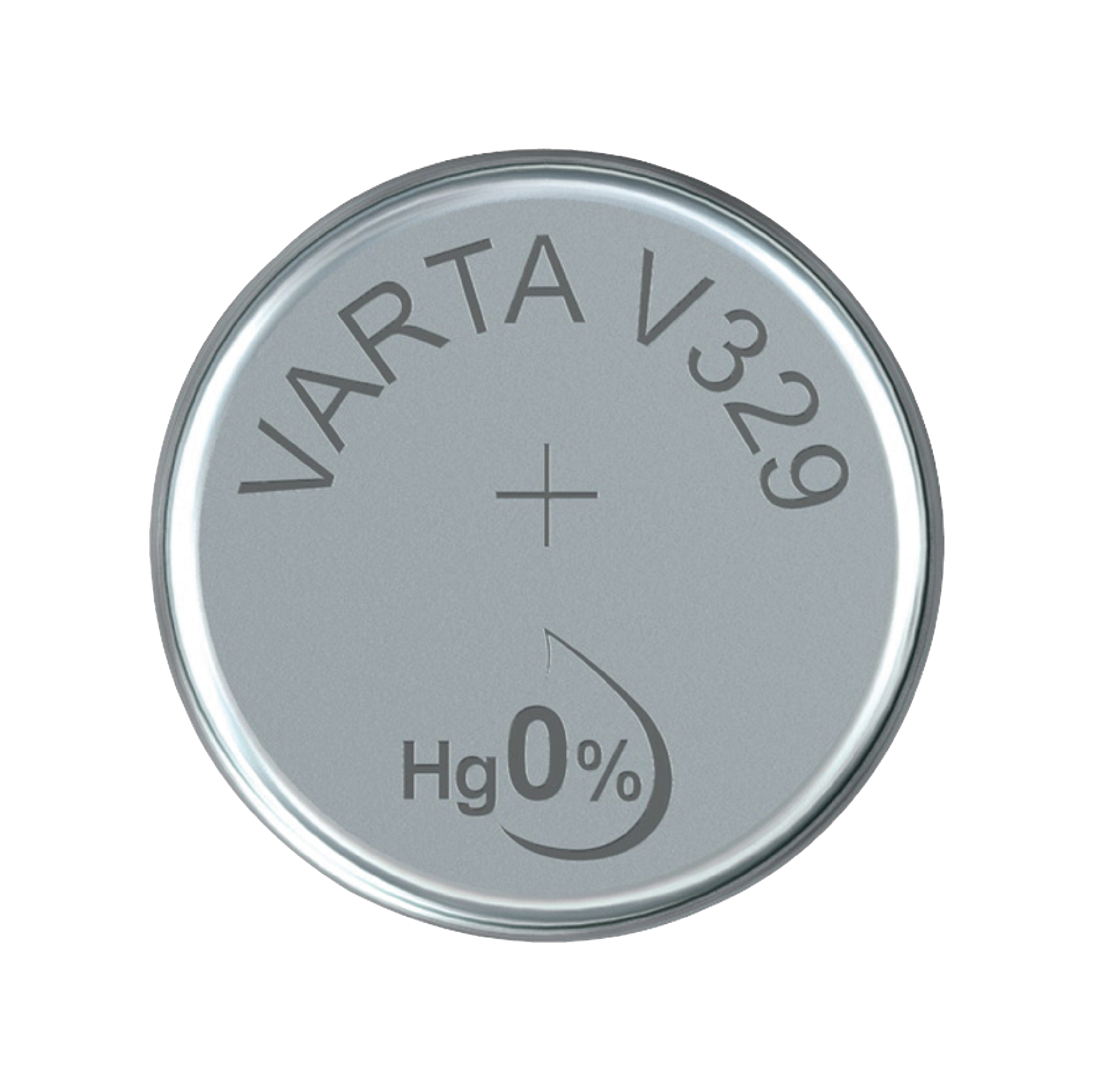 Pile bouton oxyde d'argent 1.55v 36ma (7.9x 3.1mm) v329 /sr731 sw/ varta 329.801.111