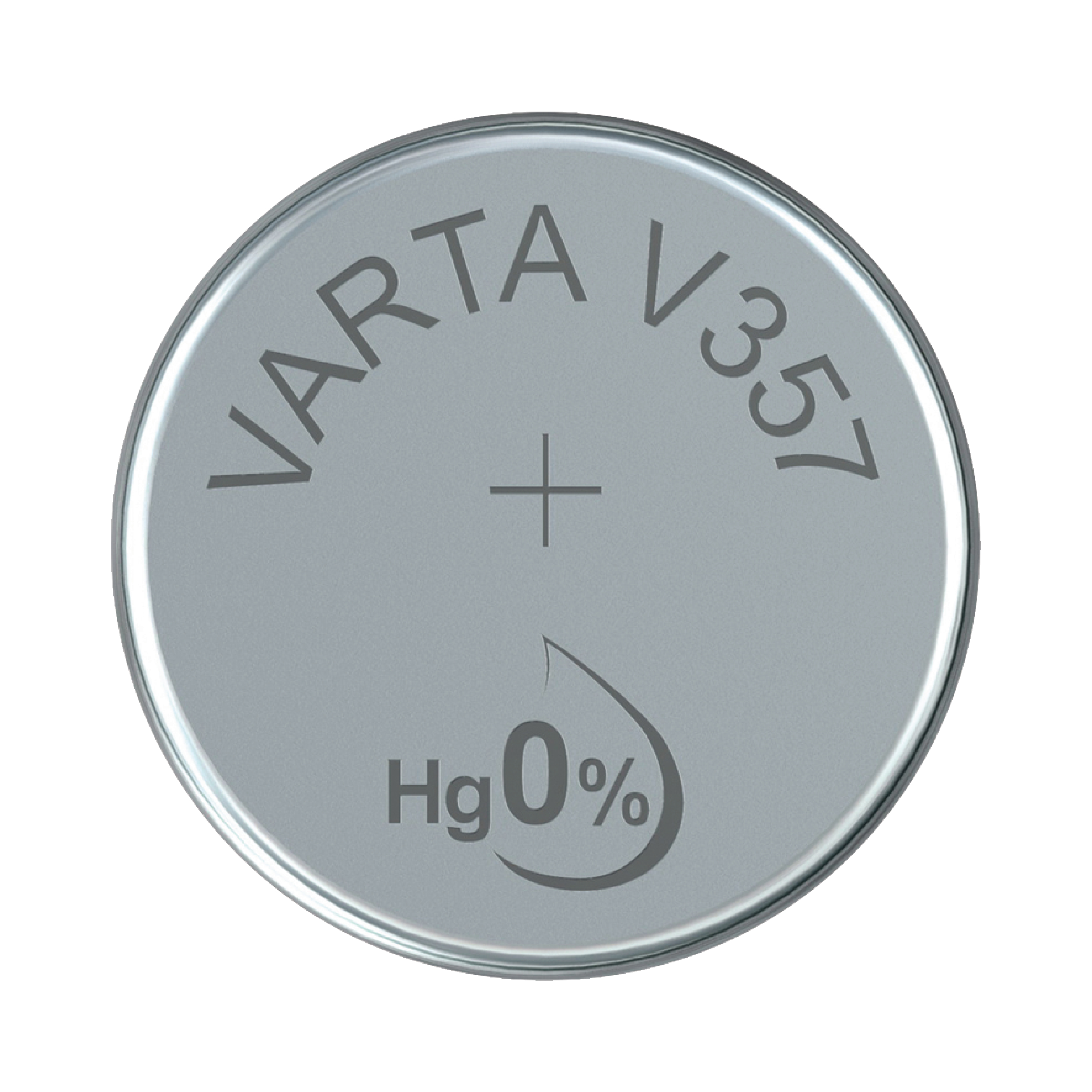 Pile bouton oxyde d'argent 1.55v 155ma (11.6x 5.4mm) sr1154sw/lr44/varta 357.801.111