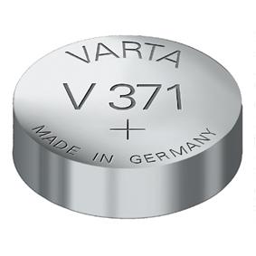 E44-Pile bouton oxyde d'argent 1.55v 30ma (9.5 x 2.1mm) sr920sw/sr69sw/varta  371.801.111 à 1,50 €