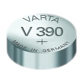 E44-Pile bouton oxyde d'argent 1.55v 85ma (11.6 x 3.05mm)  sr1130w/v10gs/varta 389.101.111 à 1,90 €