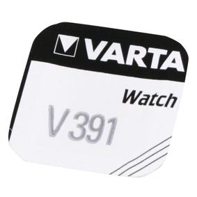 Pile bouton oxyde d'argent 1.55v 40ma (11.6 x 2.10mm) sr 55w /varta 391.101.111